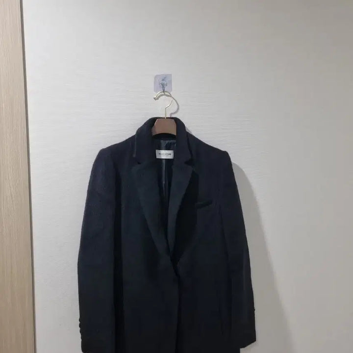 [BUNJANG] Mojo.S.Phine Black Lama Coat / 모조에스핀 블랙 라마(모) 코트