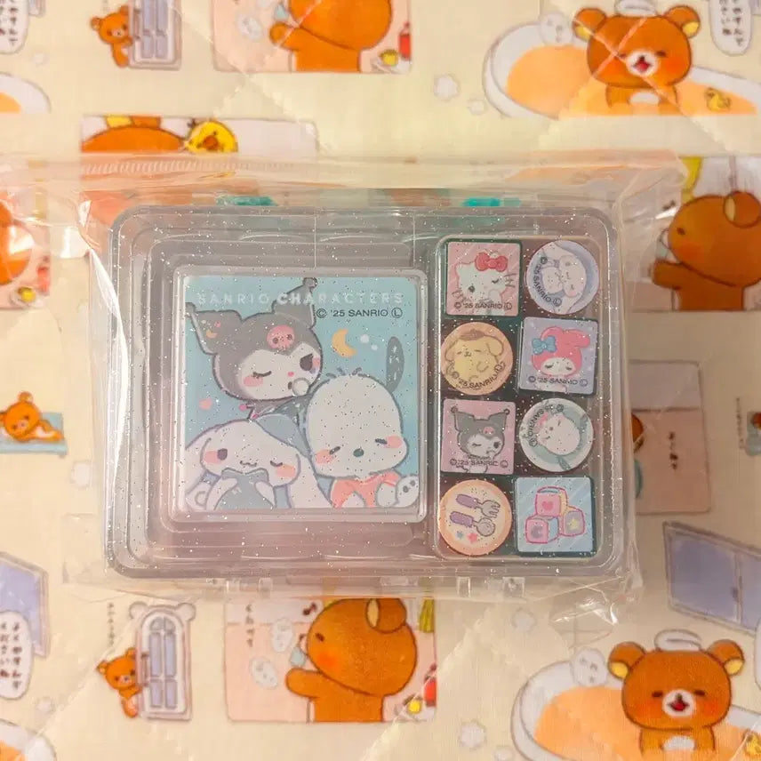 [BUNJANG] Sanrio Stamp Set / 산리오 도장 세트 (잉크 내장형)