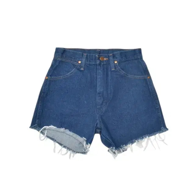 [BUNJANG] Wrangler Denim Shorts M0021 / 랭글러 컷오프 데님 쇼츠 청반바지 M0021