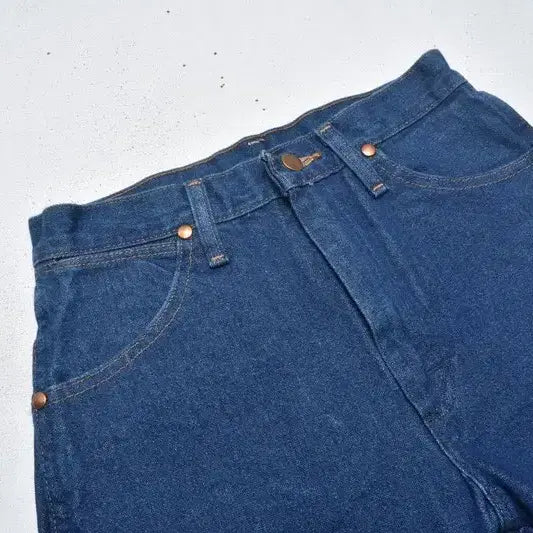 [BUNJANG] Wrangler Denim Shorts M0021 / 랭글러 컷오프 데님 쇼츠 청반바지 M0021