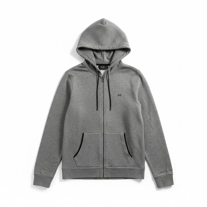 [BUNJANG] ARMANI EXCHANGE Hoodie Zip-up (Gray, S) / ARMANI EXCHANGE 후드집업 S 회색