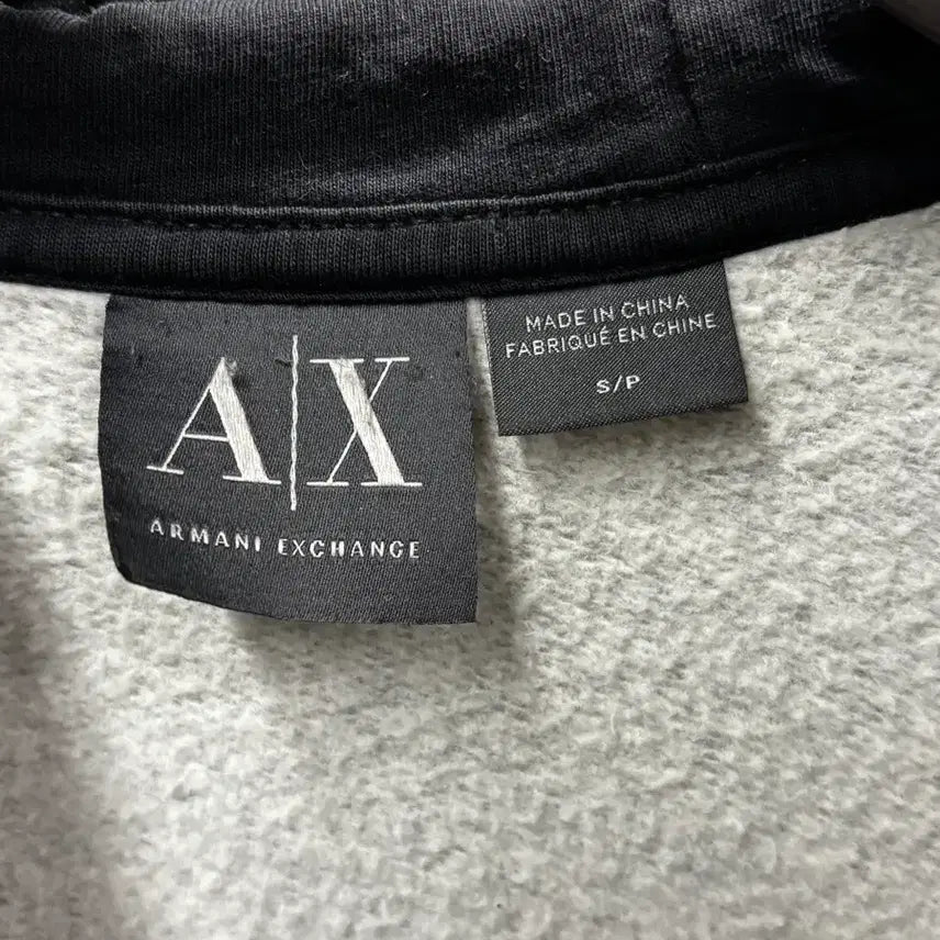 [BUNJANG] ARMANI EXCHANGE Hoodie Zip-up (Gray, S) / ARMANI EXCHANGE 후드집업 S 회색