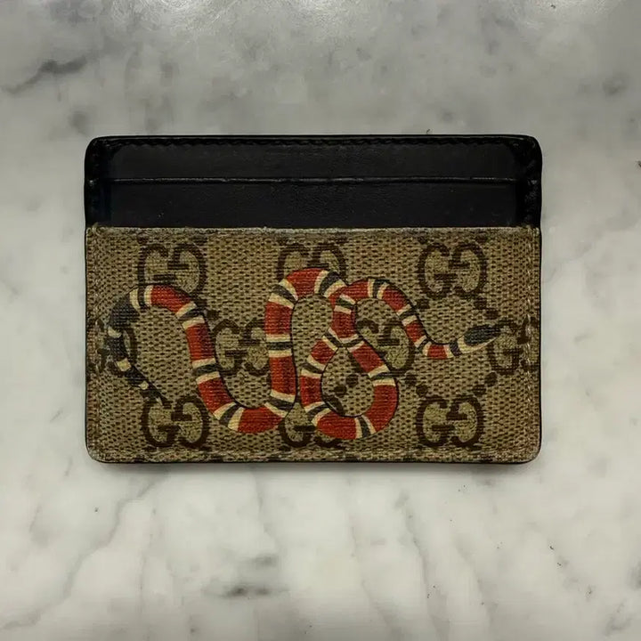[BUNJANG] Gucci Snake Card Wallet / 구찌 스네이크 카드지갑
