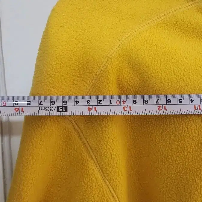 [BUNJANG] Fila Yellow Fleece Jacket / 일본 휠라 FILA 옐로우 노란색 플리스 자켓