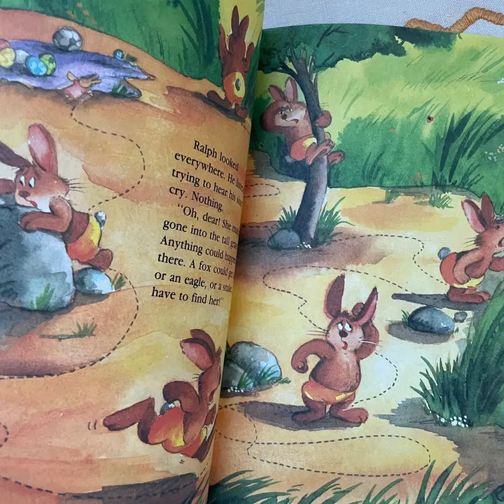 [BUNJANG] Bunny Vintage Picture Book / 1990s/귀여운 버니 빈티지 그림책 영어원서