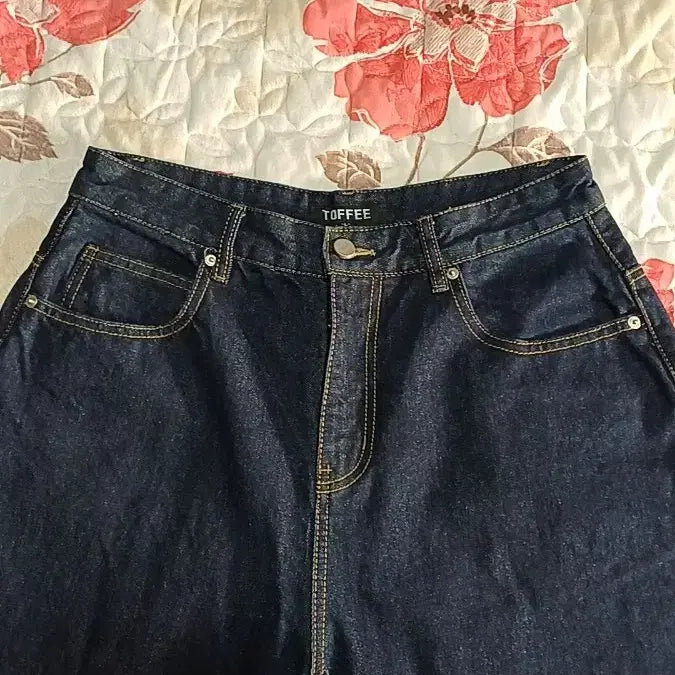 [BUNJANG] TOFFEE Wide Jeans 31 inch / 토피 와이드청바지 31인치 기장102