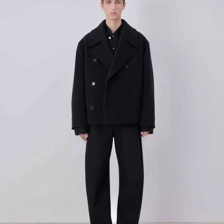 [BUNJANG] LEMAIRE Dispatch Pea Coat (Size 48) / 르메르 디스패치 피코트 (48)