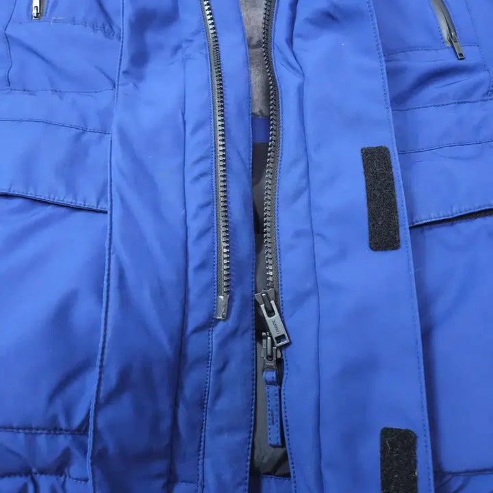 [BUNJANG] Lacoste Blue Duck Down Padded Jacket / 라코스테 블루 푸파  덕 패딩 점퍼 100
