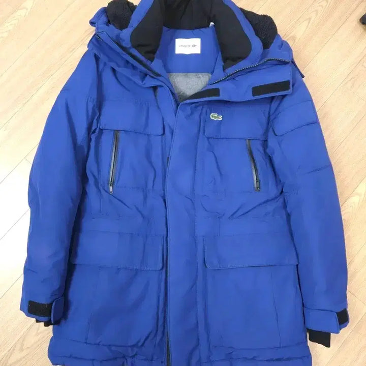 [BUNJANG] Lacoste Blue Duck Down Padded Jacket / 라코스테 블루 푸파  덕 패딩 점퍼 100