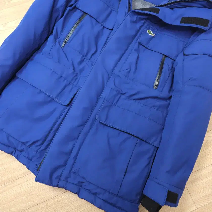 [BUNJANG] Lacoste Blue Duck Down Padded Jacket / 라코스테 블루 푸파  덕 패딩 점퍼 100