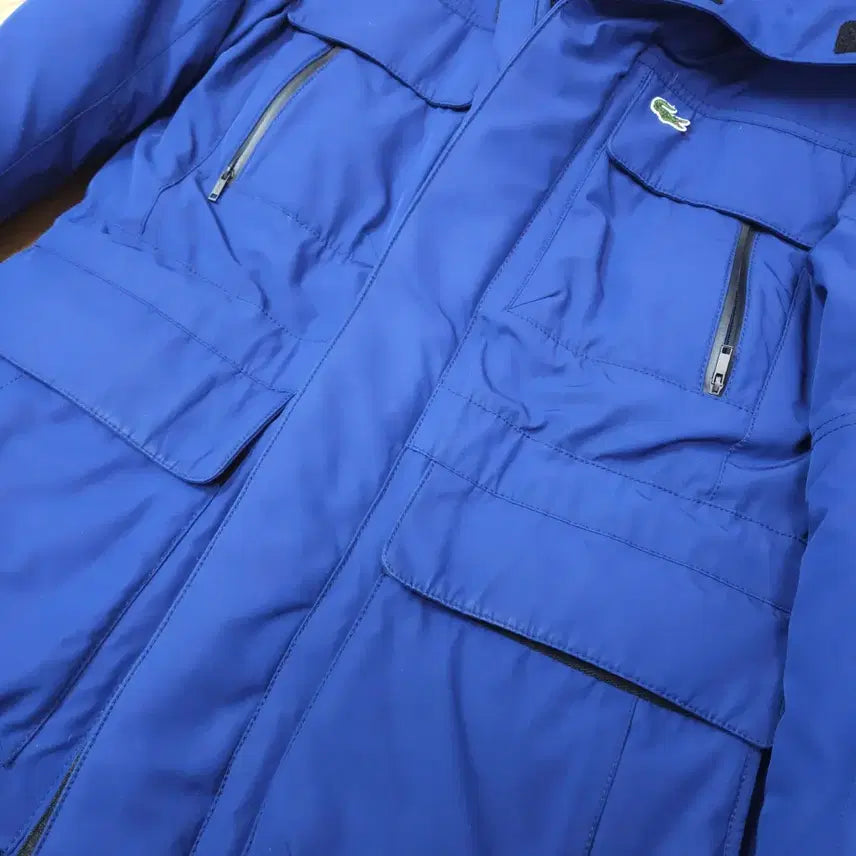 [BUNJANG] Lacoste Blue Duck Down Padded Jacket / 라코스테 블루 푸파  덕 패딩 점퍼 100