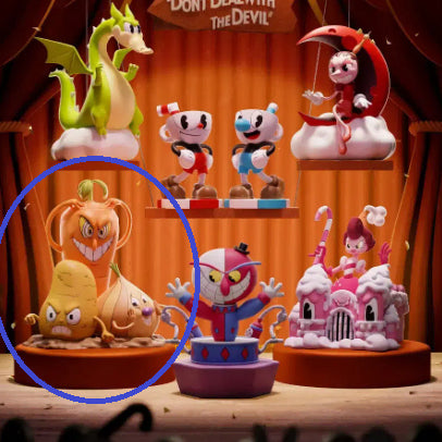 [BUNJANG] Plzdot X Studio Mahr Cuphead Figure / Plzdot X Studio Mahr 컵헤드 중 1종 개봉 팝니다.