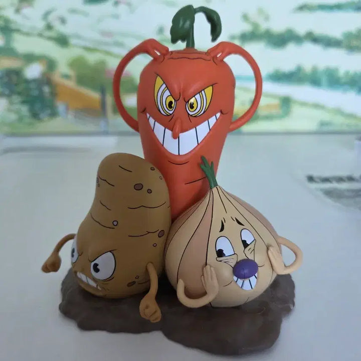 [BUNJANG] Plzdot X Studio Mahr Cuphead Figure / Plzdot X Studio Mahr 컵헤드 중 1종 개봉 팝니다.