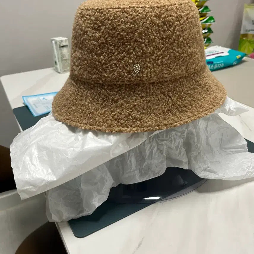 [BUNJANG] Halleh H.K. Halenskimski Fleece Wool Hat Cap / 할렌카민스키 후리스 플리스 울 모자 캡