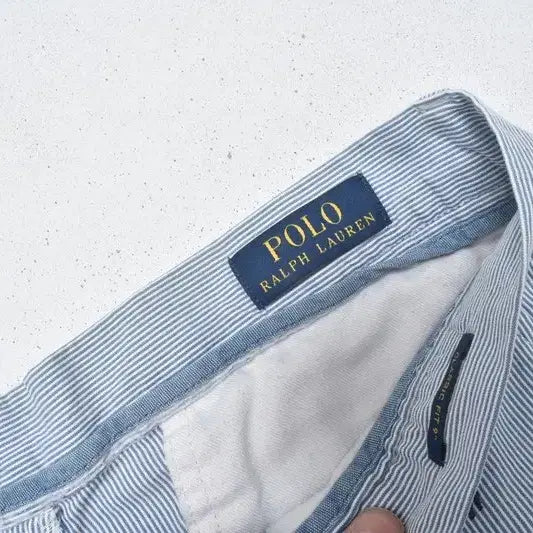 [BUNJANG] Polo Ralph Lauren Stripe Chino Shorts 31 / 폴로 랄프로렌 포니 스트라이프 쇼츠 반바지 31 M0009