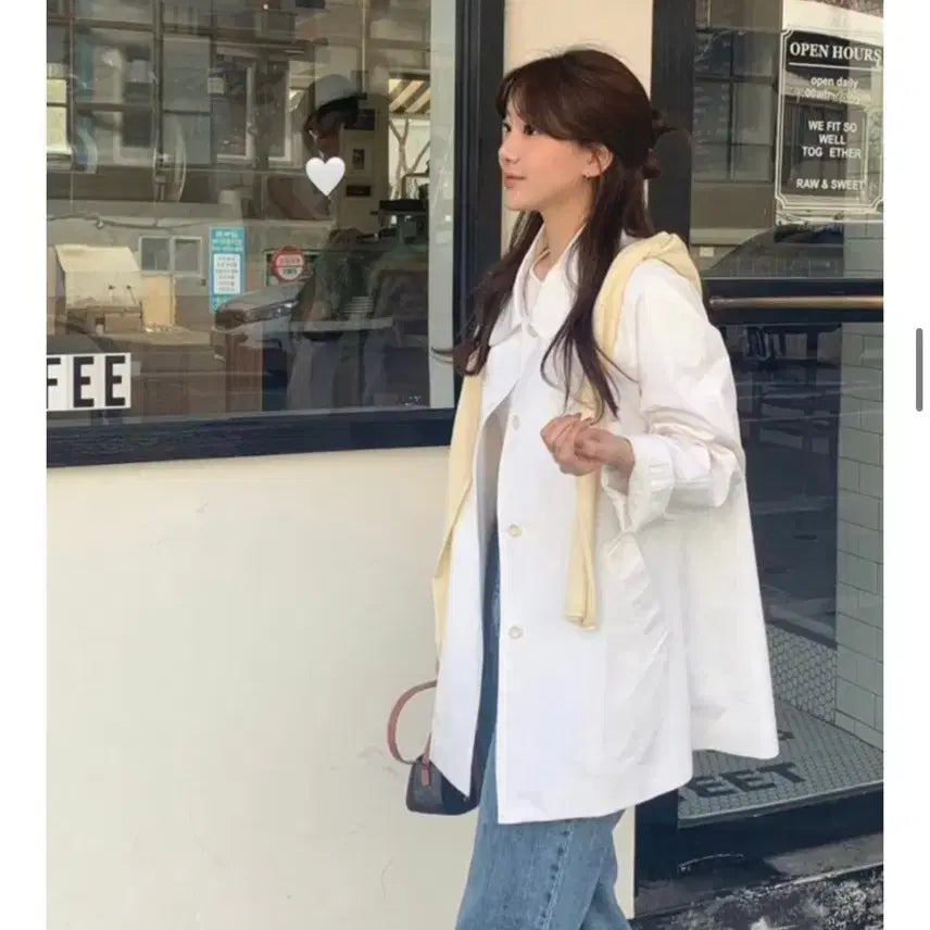 [BUNJANG] ONEDM Half Trench Coat / 온드민 하프 트렌치 코트 / 온드민 하프 코트