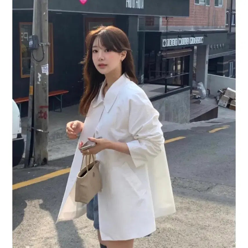 [BUNJANG] ONEDM Half Trench Coat / 온드민 하프 트렌치 코트 / 온드민 하프 코트