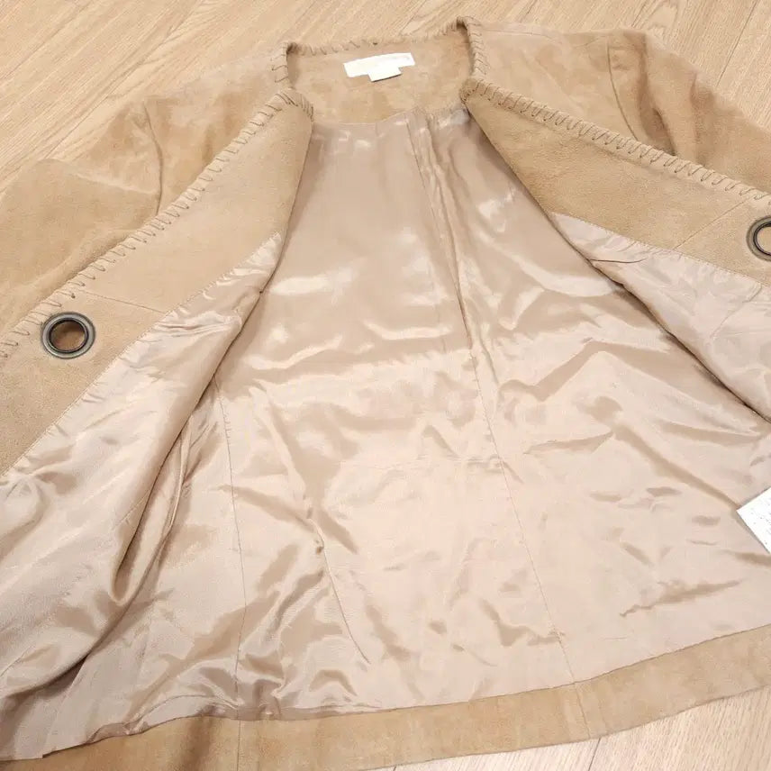 [BUNJANG] Michael Kors Suede Short Jacket L / 마이클코어스 스웨이드 숏 자켓 L