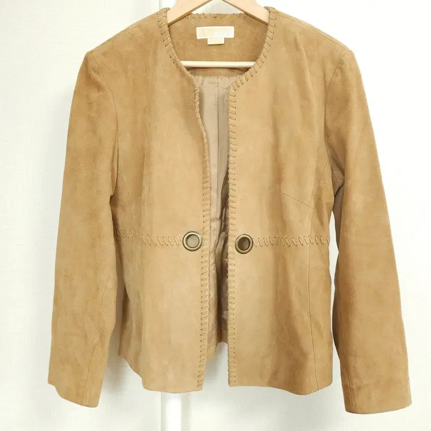 [BUNJANG] Michael Kors Suede Short Jacket L / 마이클코어스 스웨이드 숏 자켓 L