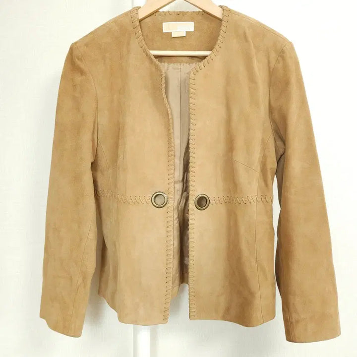 [BUNJANG] Michael Kors Suede Short Jacket L / 마이클코어스 스웨이드 숏 자켓 L