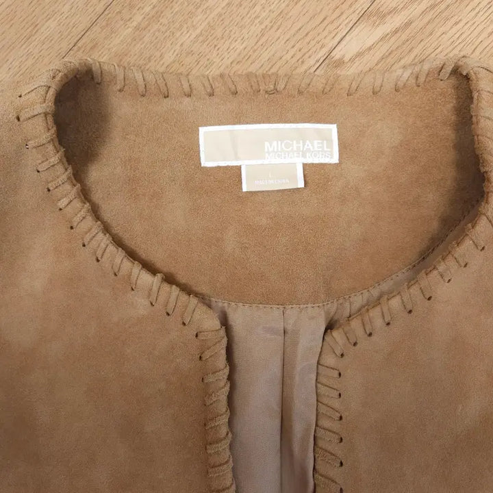 [BUNJANG] Michael Kors Suede Short Jacket L / 마이클코어스 스웨이드 숏 자켓 L