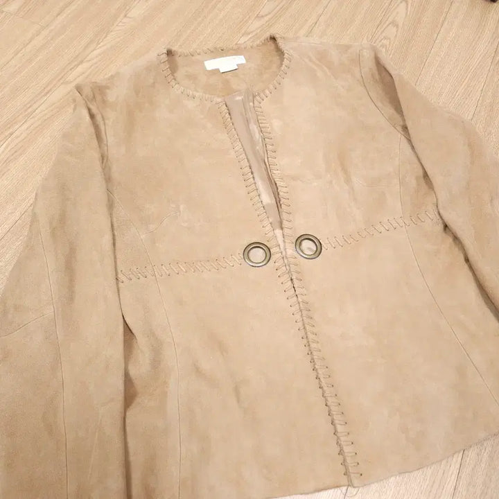 [BUNJANG] Michael Kors Suede Short Jacket L / 마이클코어스 스웨이드 숏 자켓 L