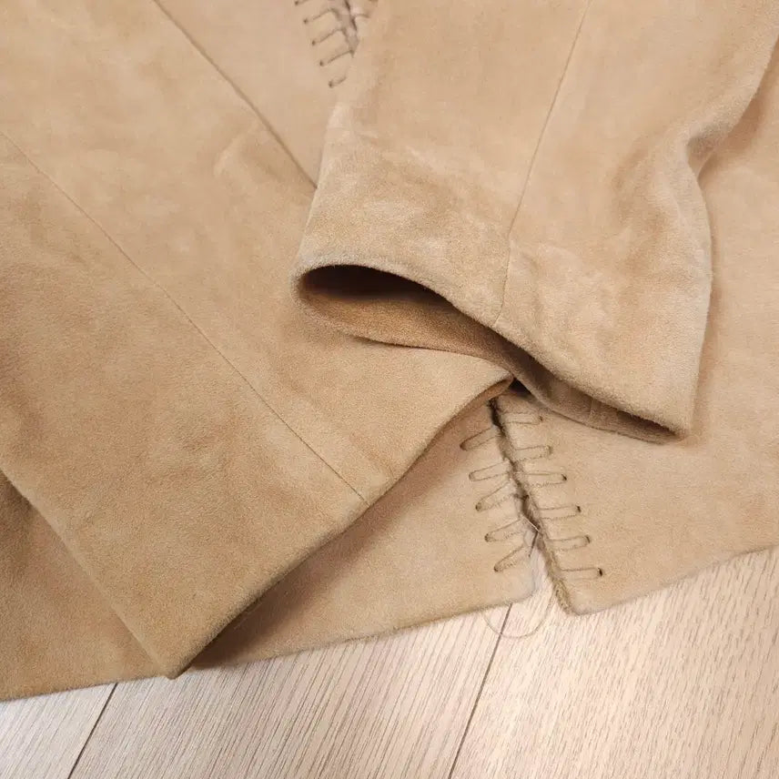 [BUNJANG] Michael Kors Suede Short Jacket L / 마이클코어스 스웨이드 숏 자켓 L