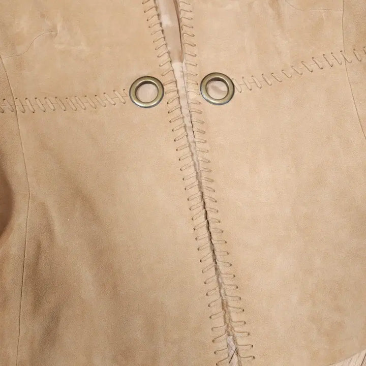 [BUNJANG] Michael Kors Suede Short Jacket L / 마이클코어스 스웨이드 숏 자켓 L