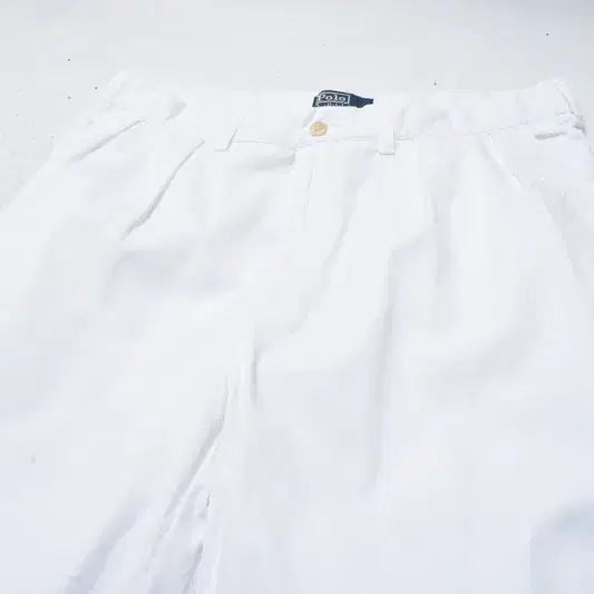 [BUNJANG] Polo Ralph Lauren White Chino Pants (Size 34) / 폴로 랄프로렌 화이트 치노 팬츠 34 M0014