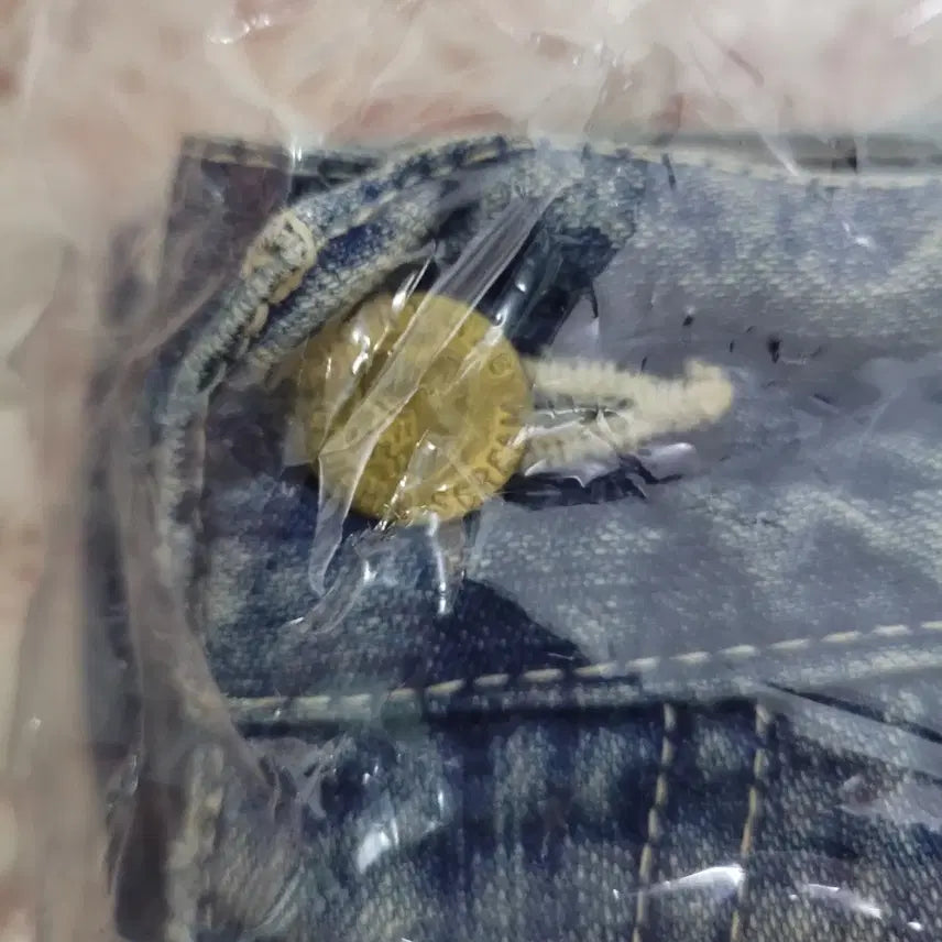 [BUNJANG] Saint Michael Double Knee Jeans L Size / 세인트미카엘 더블니 생마 세인트마이클 L사이즈