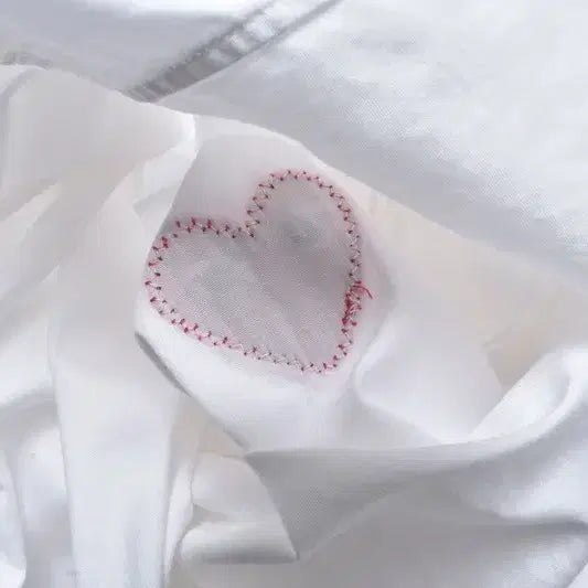 [BUNJANG] Comme Des Garcons Play White Shirt S / 꼼데가르송 화이트 셔츠 남방 S M0008