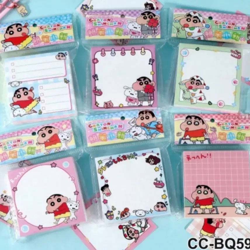 [BUNJANG] Crayon Shin-chan Memo Pad / 짱구는 못말려 메모지 200매
