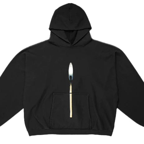 [BUNJANG] Kanye West Donda 2 Lit Match Candle Hoodie / [XL] 칸예 돈다2 머천 릿 매치 촛불 후드 새상품