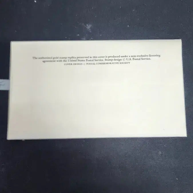 [BUNJANG] Vintage Gold Plated Stamp Souvenir / 15번 미국 금도금 우표 초일봉투 옛날돈 옛날물건