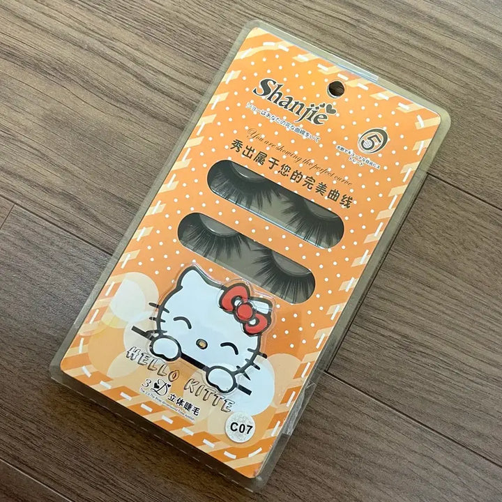 [BUNJANG] Hello Kitty Cosplay Eyelashes / (새상품) 헬로키티 갸루 코스프레 속눈썹