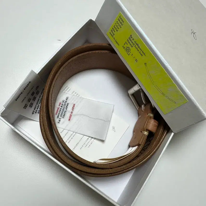 [BUNJANG] Forme Horse Butt Leather Belt (M) / 포르메 forme jodhpurs horse butt 코도반 벨트 M