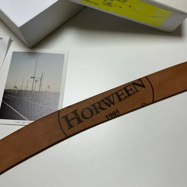 [BUNJANG] Forme Horse Butt Leather Belt (M) / 포르메 forme jodhpurs horse butt 코도반 벨트 M