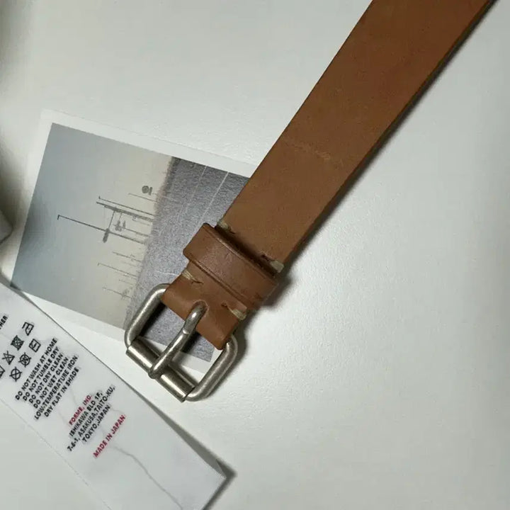 [BUNJANG] Forme Horse Butt Leather Belt (M) / 포르메 forme jodhpurs horse butt 코도반 벨트 M