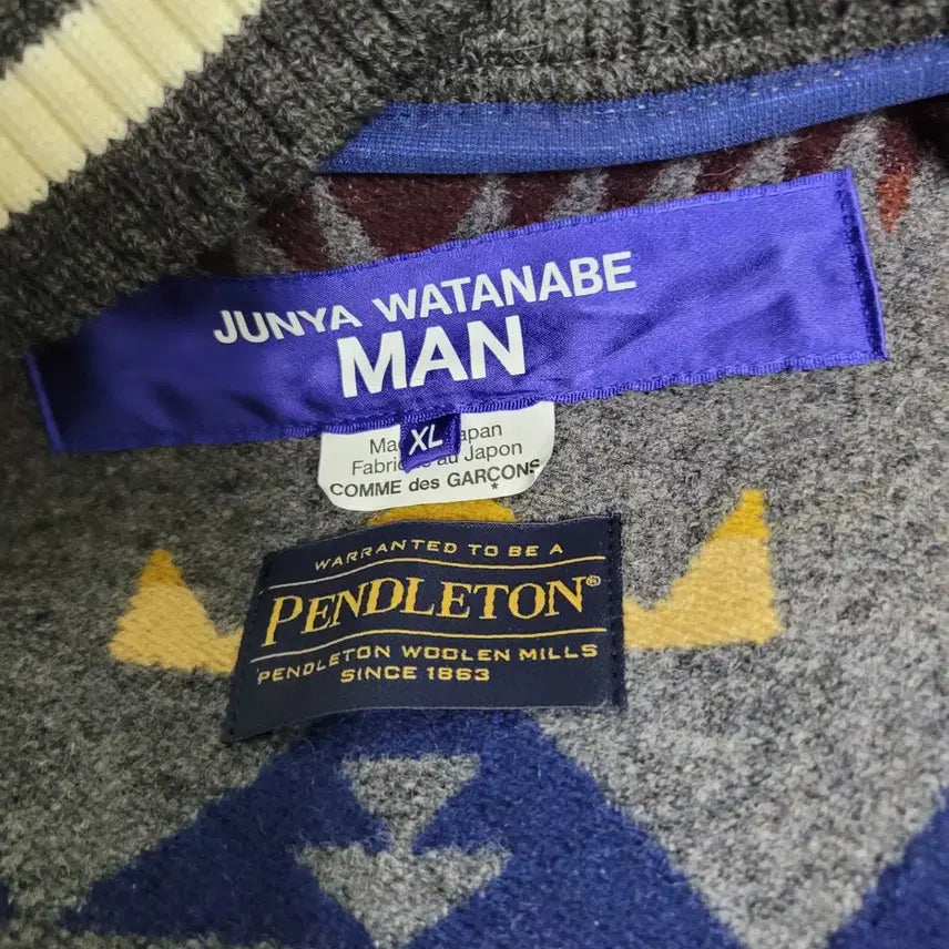 [BUNJANG] Junya Watanabe MAN Spring Bomber Jacket / 준야 와타나베 MAN 팬들턴 자켓 봄버