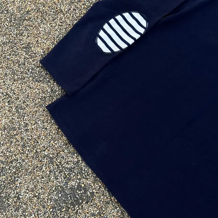 [BUNJANG] Saint James Elbow Patch Knit Sweater / 세인트제임스(saint james) 엘보우패치 니트