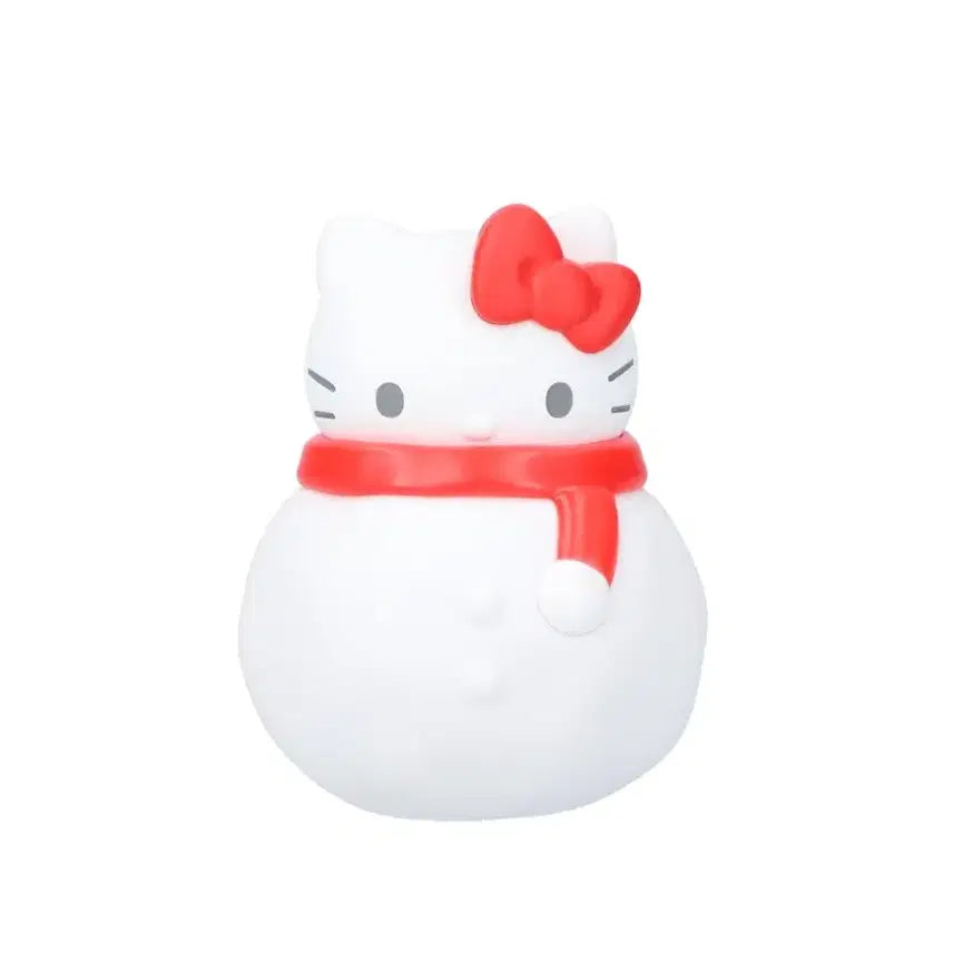 [BUNJANG] Sanrio Hello Kitty Snowman Gachapon / (키티)눈사람가챠(새상품)+키티접시