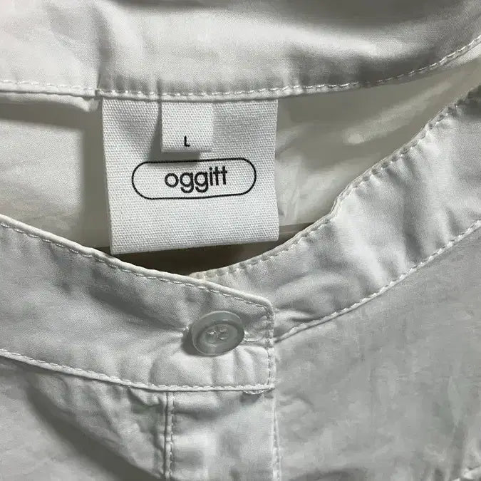 [BUNJANG] Oggitt White Puff Pajama Dress (L) / Oggitt 오끼뜨 화이트 퍼프 원피스 (파자마)