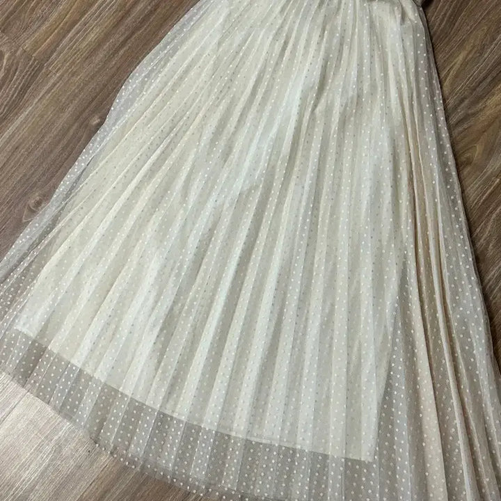 [BUNJANG] B.CINI Pearl Knit & Dot Skirt Bundle Set / 바이씨니 진주니트 도트샤 아이보리 일괄판매