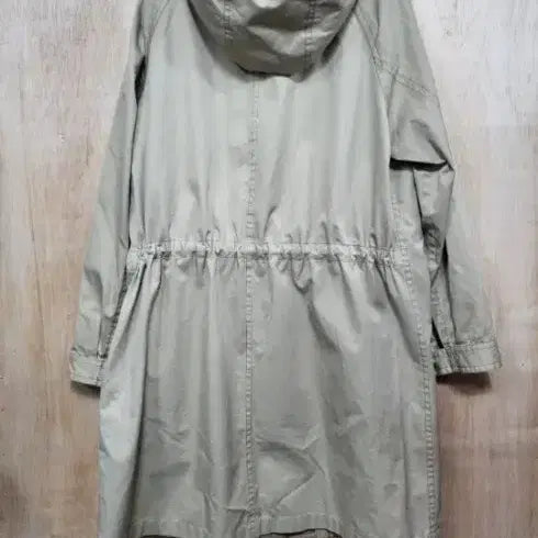 [BUNJANG] Burberry Trench Coat / 일본판 버버리 금장버튼 후드 집업 트렌치 코트