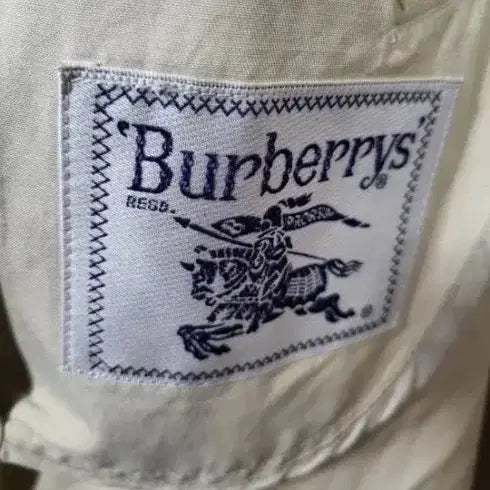 [BUNJANG] Burberry Trench Coat / 일본판 버버리 금장버튼 후드 집업 트렌치 코트