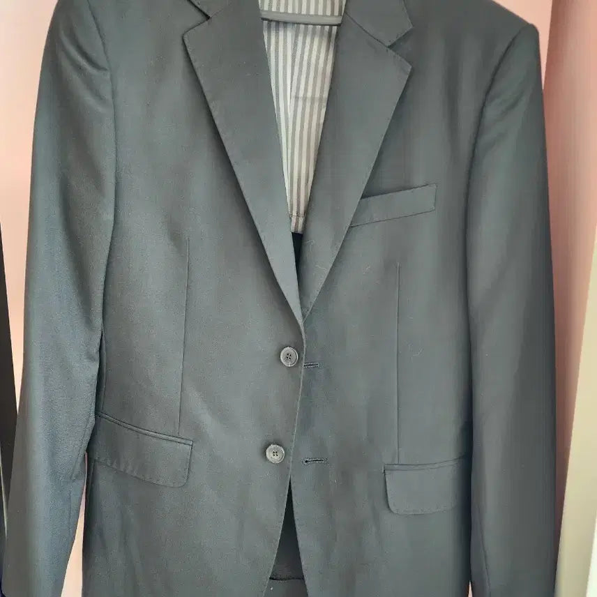[BUNJANG] ZIOZIA Blazer Jacket (Black) - Size 100 / (새상품)ZIOZIA 지오지아 블랙 정장 자켓 팜. 100사이즈 블레이저