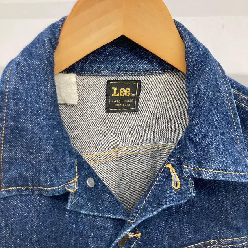[BUNJANG] Lee Denim Trucker Jacket / lee 리 70s patd-153438 데님 트러커 자켓 유니온메이드