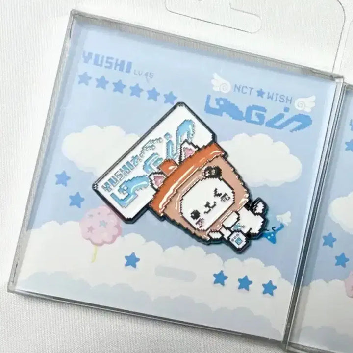 [BUNJANG] Bubble Nyan Yushi NCT WISH Badge / (미개봉) 버블냥 뱃지 유우시 엔시티 위시 nct wish