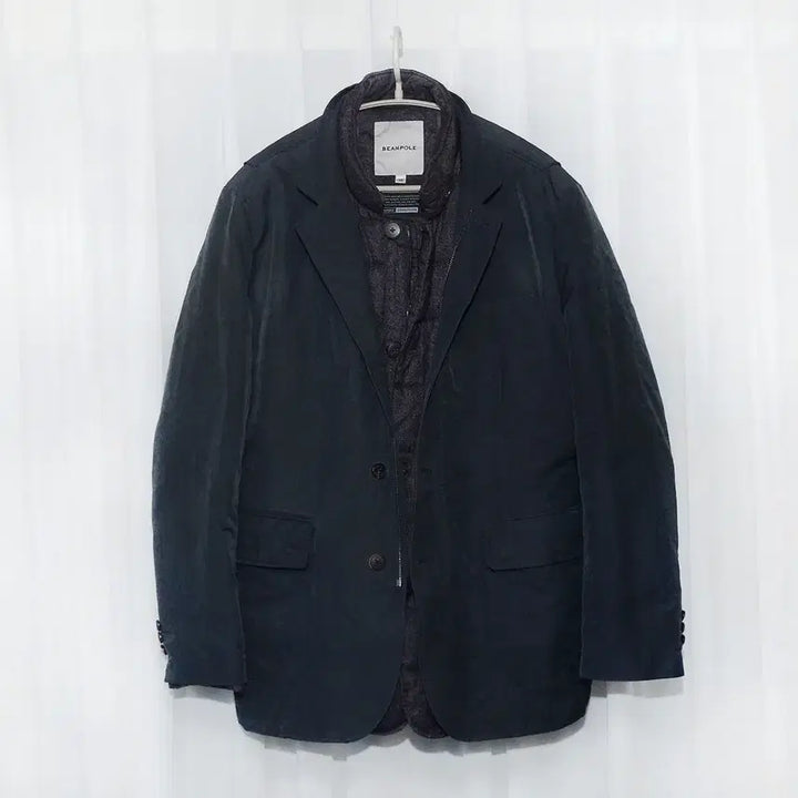 [BUNJANG] Bean Pole Pigment Washing Detachable Goose Down Two-in-One Jacket / 빈폴 피그먼트워싱 디테처블 구스다운 투인원 자켓 (100+)