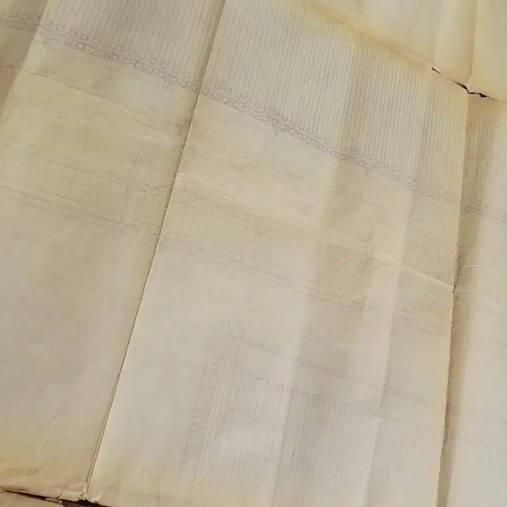 [BUNJANG] Old Geunjeongjeon Architectural Blueprint / 오래된 건축 도면 청사진  근정전